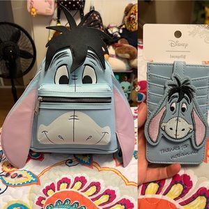 NWT Eeyore Cosplay Loungefly Set